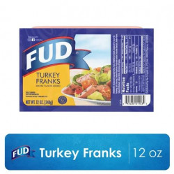 FUD Turkey Franks 12 Oz