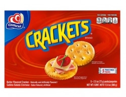 Gamesa Crackets - Crackers, Butter Flavored, 5 Packs