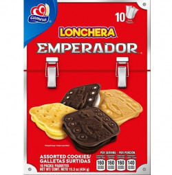Gamesa Lonchera Emperador Assorted Cookies, 15.3 Oz