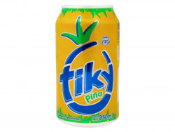 Gaseosa Tiky Sabor Piña Lata - 355ml