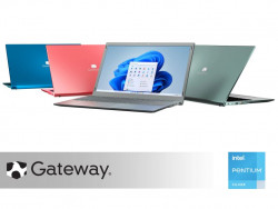 Gateway 15.6" Ultra Slim Notebook, FHD, Intel® Pentium® Silver, Quad Core, 128GB Storage, 4GB Memory, Tuned By THX™ Audio, 1.0MP Webcam, HDMI