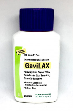 POLYETHYLEN GLYCOL 8.3 Oz Bottle Laxative 14 Once Daily Dose