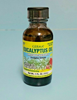 Germa Eucalyptus Essential Oil. For Aromatherapy. Undiluted. Natural And Pure. Soothing Relaxation Aid. 1Oz.