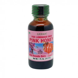 Germa Pink Honey. Anti-Wrinkle Oil. Long-lasting Astringent. For Luminous Skin. With Rose Extract. For External Use. 1 Oz.