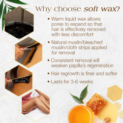 GiGi Dark Honee Hair Removal Soft Wax