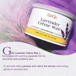 GiGi Lavender Creme Hair Removal Soft Wax