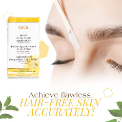 GiGi Small Wax Applicators for Facial Hair Waxing