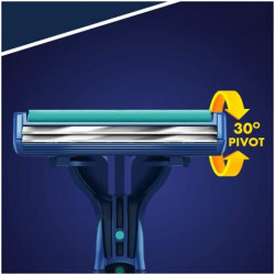 Gillette blue II plus slalom disposable razor pack