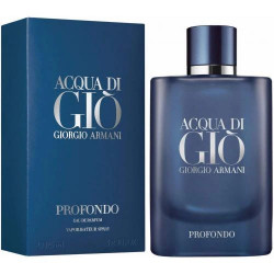 Giorgio Armani Acqua Di Giò Profondo EDP 4.2 Oz 125 Ml