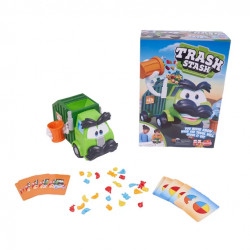 Goliath Trash Stash Game - Fill Trashcan, Watch It Dump into Truck or Truck Chucks It up