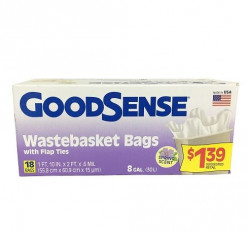 Goodsense Trash Bags Wastebasket Spring Scent