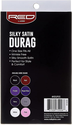 Gorra de satén para hombre Doo RAG de Red Kiss,talla  única