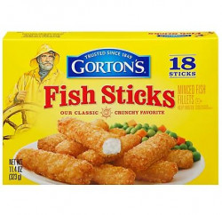 Gorton's Fish Sticks Crunchy Golden 18 Ct