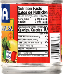 Goya Foods Salsa Verde, Mexican Green Salsa, 7 Ounce