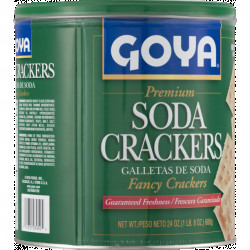 Goya Foods Soda Crackers, 24Ounce