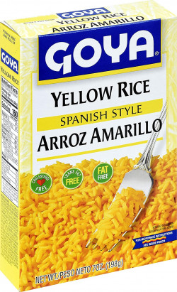 Goya spanish style yellow rice