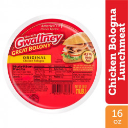 Gwaltney Original Chicken Bologna, 16 Oz