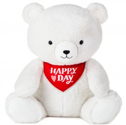 Hallmark 2023 Gift-Holding Caring Bear Plush, 14"