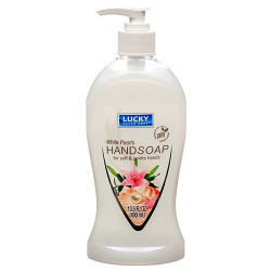 HAND LIQUID SOAP 13.5 OZ WHITE PEARLS BY LUCKY