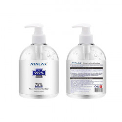 Hand Sanitizer 75% Alcohol 16.9 Oz By Atalax "2-PACK"