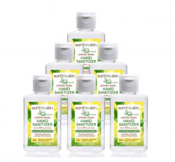 Hand Sanitizer Gel, 2 Oz Lemon Scent With 72% Alcohol By Earth To Skin (6 Pack)