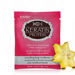 Hask Keratin Protein Smoothing Deep Conditioning Treatment Packet,1.75 Ounce