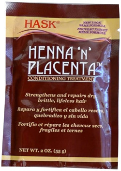 Hask Pks Henna & Placenta 2 Ounce Conditioning Treatment