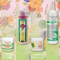 Hawaiian Silky Leave In Conditioner Keratin Oil Frizz-Free 32 oz - Jojoba Oil Enriched - Damaged Scalp Solution - for Color Treated Hair Men, Women and Kids