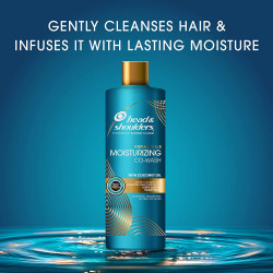 Head and Shoulders Moisturizing CoWash, Anti Dandruff Treatment and Scalp Care, Royal Oils Collection with Coconut Oil, for Natural and Curly Hair, 15.2 fl oz