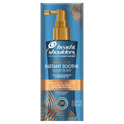 Head and Shoulders Scalp Elixir Treatment, Instant Soothe, Anti Dandruff, Royal Oils Collection with Cooling Menthol and Peppermint oil, 4.2 fl oz