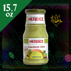 HERDEZ Guacamole Salsa - Medium, 15.7 Oz