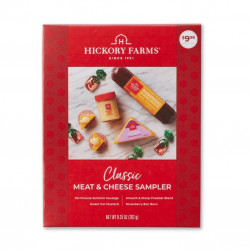 Hickory Farms Holiday Meat & Cheese Sampler Gift Box, 9.25 Oz