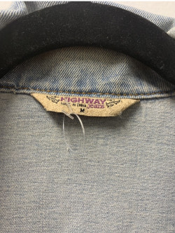 Highway Denim Jean Jacket- M