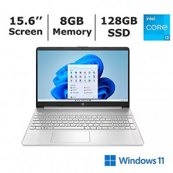 HP 14-DQ2039 14" Touchscreen Laptop, Intel Core I3-1115G4 Processor, 8GB Memory, 256GB SSD, Intel UHD Graphics