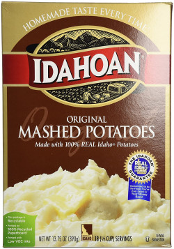 Idahoan Mashed Potatoes, Original, 13.75 Oz