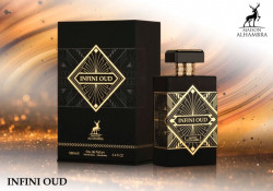 Infini Oud By Maison Alhambra Eau De Parfum Spray 3.4 Oz 100 Ml