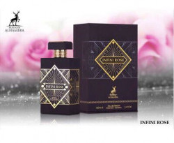 Infini Rose By Maison Alhambra Eau De Parfum Spray 3.4 Oz 100 Ml