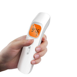 Infrared Forehead Thermometer, Non-Contact Digital Forehead Thermometer With LCD Display,Fever Alarm, Memory Function Brand