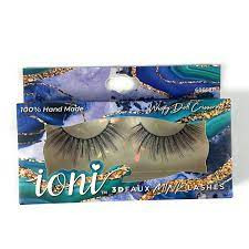 Ioni 3D Faux Mink Lashes Wispy Doll Crisscross