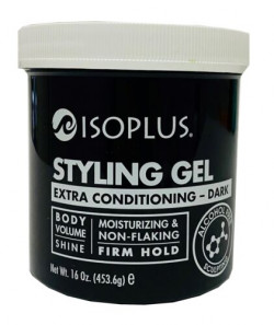 Isoplus Styling Gel - 16 Oz - Extra Conditioner Dark