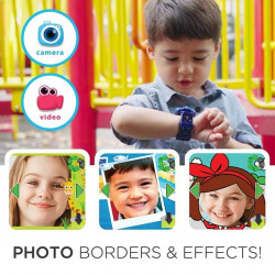 ITech Junior Girls Earbuds & Smartwatch Set - Pink Unicorn Print 900228M-40-PNP