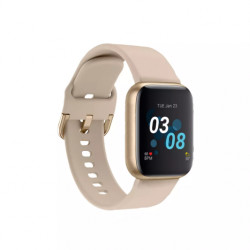ITouch Air 3 Touchscreen Smartwatch Fitness Tracker, 40mm - Gold Case With Beige Strap