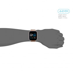 iTouch Air 3 Touchscreen Smartwatch Fitness Tracker, 40mm - Rose Gold Case with Rose Gold Mesh Strap