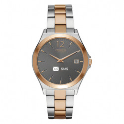 ITouch Connected Hybrid Smartwatch Fitness Tracker, 47mm - Two Toned Metal Strap