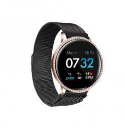 ITouch Sport 3 Special Edition Touchscreen Smartwatch With RoseGold Crystal Case, 45mm