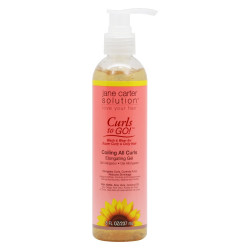 JANE CARTER SOLUTION Curls To Go Coiling All Curls Elongating Gel (8oz) - Moisturizing, Reduce Frizz