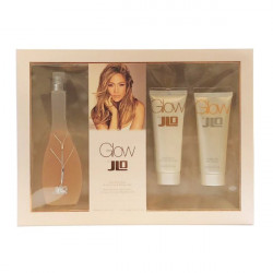 Jennifer Lopez Glow By JLO 3 Pc Gift Set EDT 3.4 Oz 100 Ml