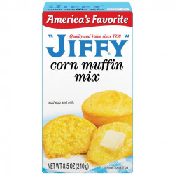 Jiffy Muffin Mix Corn, 8.5-Ounce Boxes