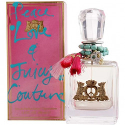 Juicy Couture Peace Love & Juicy Couture Eau De Parfum Spray, 3.4 Oz