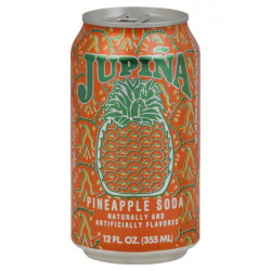 Jupina Pineapple Soda, 12 Fl Oz